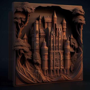 3D model World of Castles game (STL)